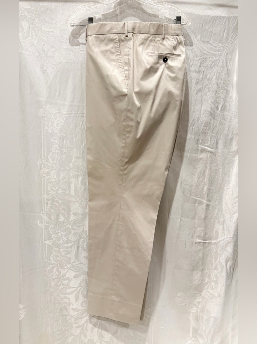 ERMENEGILDO ZEGNA Premium Stretch Cotton Lightweight Pants 56 36 x 30 XL $875